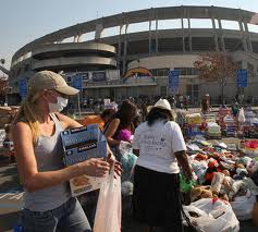 Qualcomm Stadium, Fires 2007 []