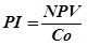    BBI  PI  Profitability Index       NPV         (Co): []