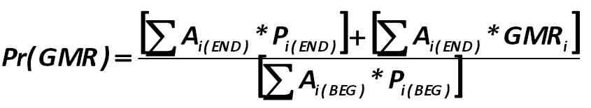 The geometric average return on the portfolio with minimal risk (Pr(GMR)) will  be 2.37494%.This value is calculated from the formula: [Harry Markowitz]