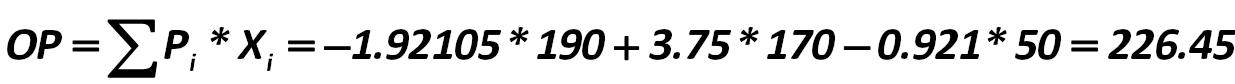 This is the second version of the optimal portfolio; its arbitrageur is equal to: [Alexander Shemetev]