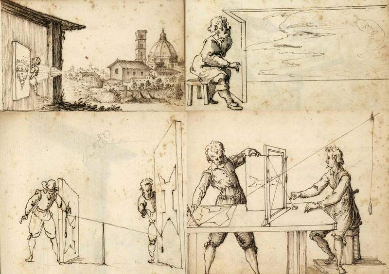 Illustration 3 - Le offert par Giulio Parigi principe Camera obscura avec l'aide d'une matrice et sans qu'il [Giulio Parigi]