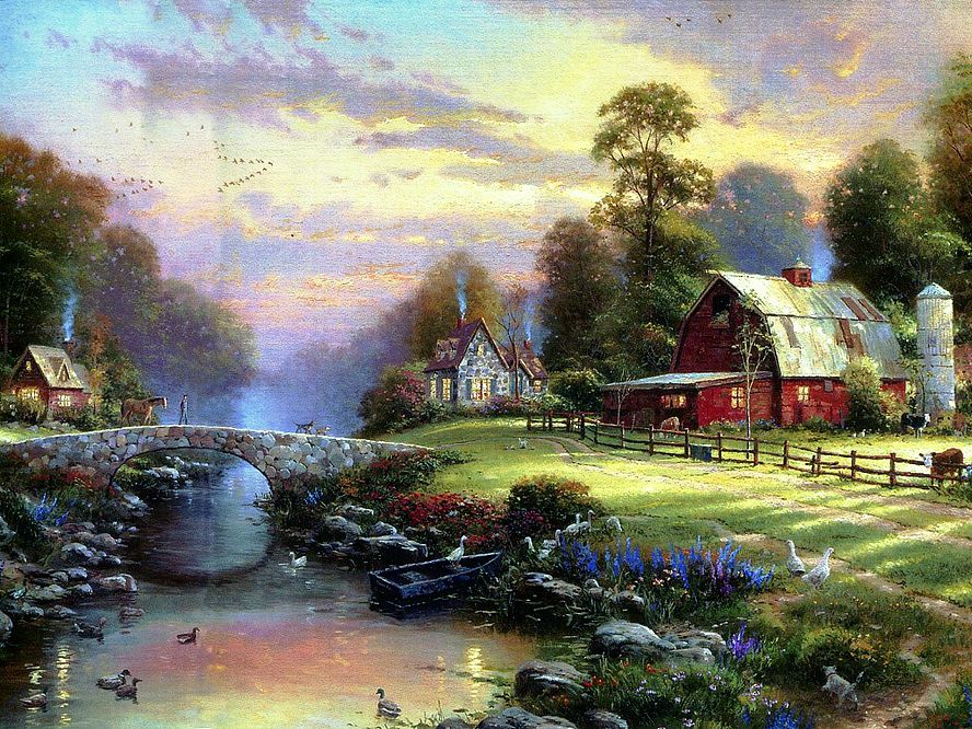   [ Thomas Kinkade]